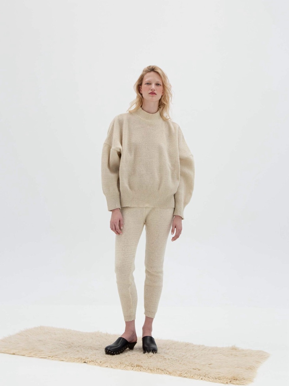 Nonna Lietta Cream Knit Sweater